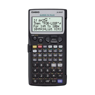 ماشین حساب کاسیو (Casio) مدل Casio fx-5800P