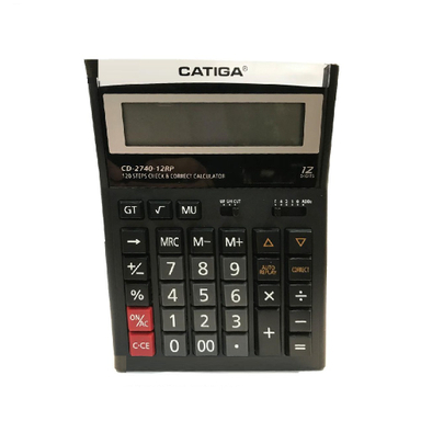 ماشین های اداری کاتیگا (Catiga) کد 2740 رنگ مشکی