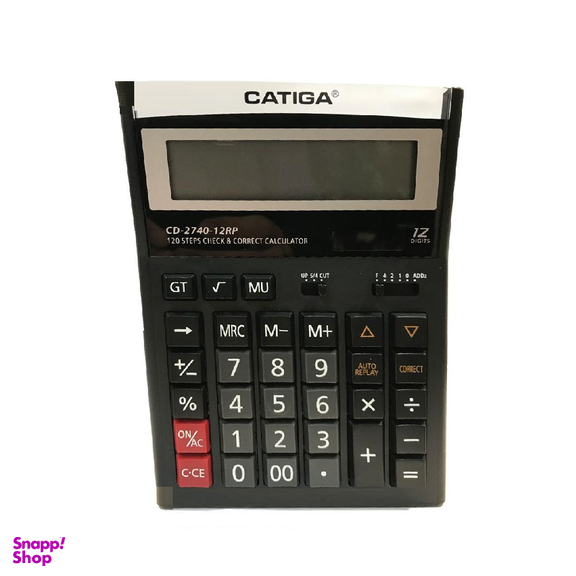 ماشین های اداری کاتیگا (Catiga) کد 2740 رنگ مشکی