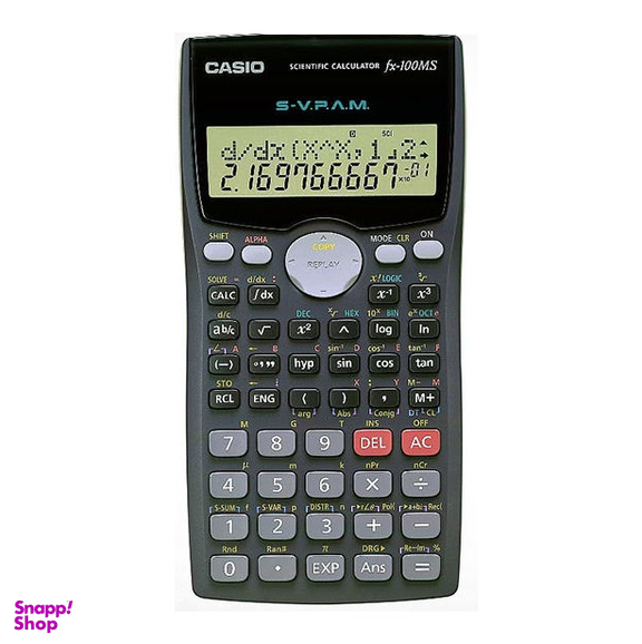 ماشین های اداری کاسیو (Casio) کد Fx-100Ms رنگ مشکی