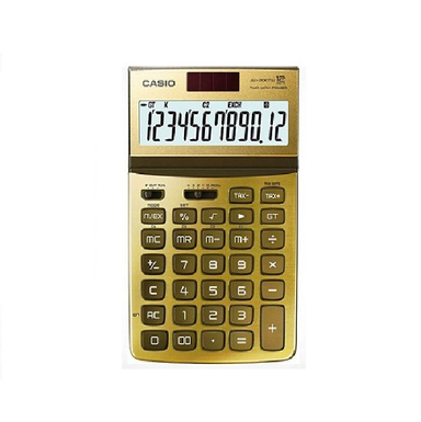 ماشین های اداری کاسیو (Casio) کد JW-200TW رنگ طلایی