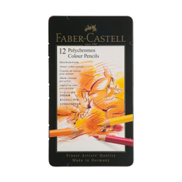 مداد رنگ ی 12 رنگ پلی کروم فابر کستل (Faber Castell)