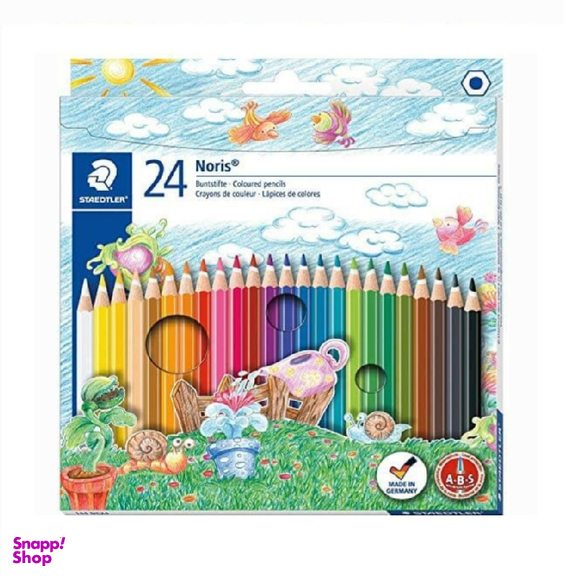 مداد رنگ ی استدلر (Staedtler) مدل مقوایی بسته 24 رنگ