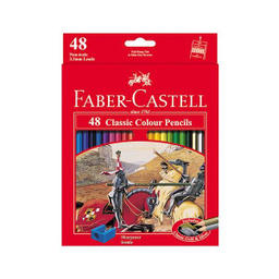 مداد رنگ ی فابر کستل (Faber Castell) بسته 48 رنگ