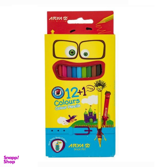 مداد رنگ ی آریا (Arya) مدل 12+1