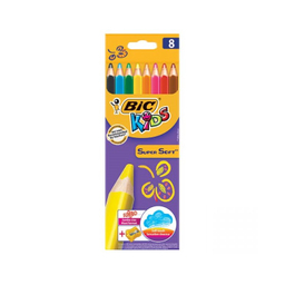 مداد رنگ ی سوپر سافت بیک (Bic) مدل 8 رنگ