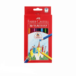 مداد رنگ ی فابرکاستل (Faber Castell) مدل مثلثی 30 رنگ