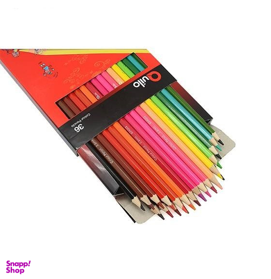 مداد رنگ ی کویلو (Quilo) مدل جعبه کاغذی 36 رنگ