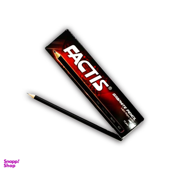 مداد مشکی فکتیس (Factis) مدل 9000 بسته 12 عددی