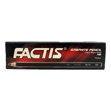مداد مشکی فکتیس (Factis) مدل 9000 بسته 12 عددی