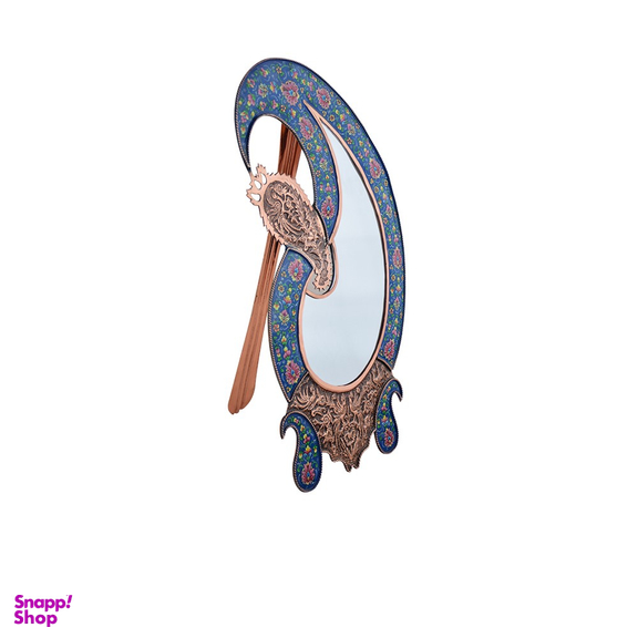 آینه بته جقه مس و پرداز آقاجانی (Aghajani)