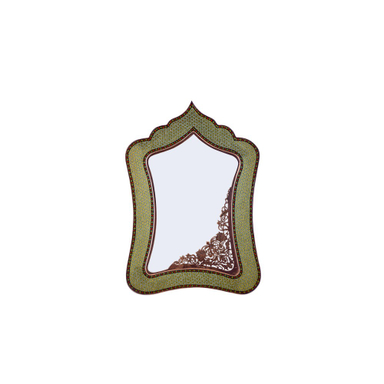 آینه مستطیل 3 مس و خاتم آقاجانی (Aghajani)