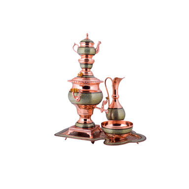 سرویس سماور خاتم کاری آقاجانی (Aghajani)