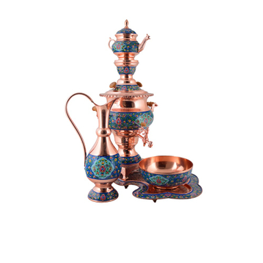سرویس سماور مس و پرداز آقاجانی (Aghajani)