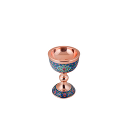 سنگاب 28 مس و پرداز (گل و مرغ) آقاجانی (Aghajani)