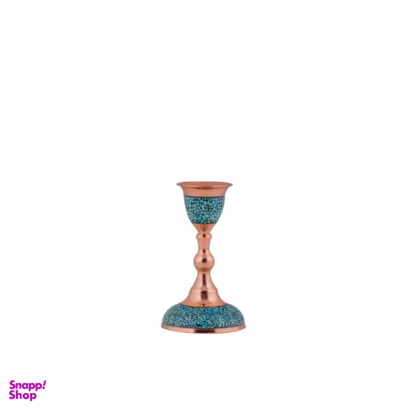 شمعدان فیروزه کوب آقاجانی (Aghajani) سایز متوسط