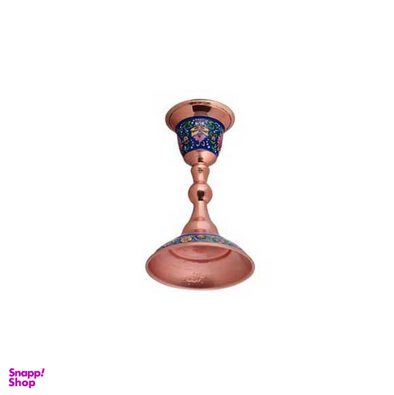 شمعدان متوسط مس و پرداز آقاجانی (Aghajani)