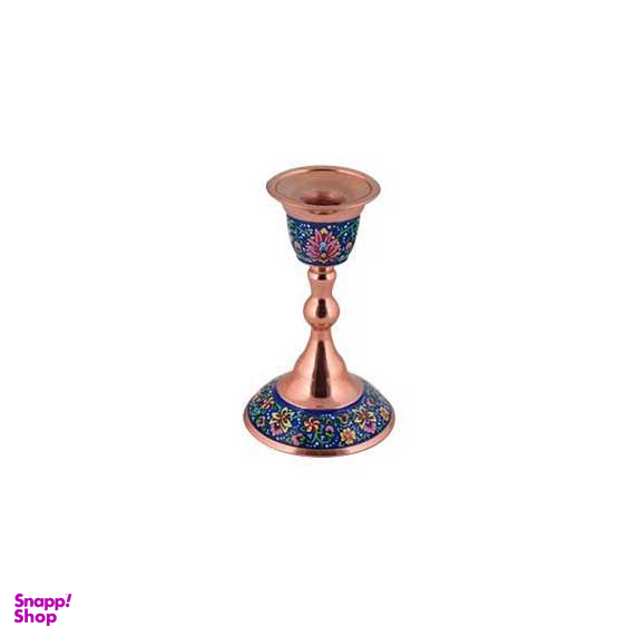 شمعدان متوسط مس و پرداز آقاجانی (Aghajani)