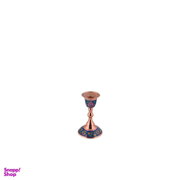 شمعدان متوسط مس و پرداز آقاجانی (Aghajani)