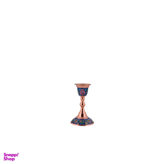 شمعدان متوسط مس و پرداز آقاجانی (Aghajani)
