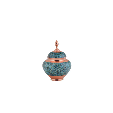 قندان سیبی فیروزه کوب آقاجانی (Aghajani) سایز 25