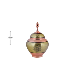 قندان سیبی خاتم ممتاز آقاجانی (Aghajani) سایز 30