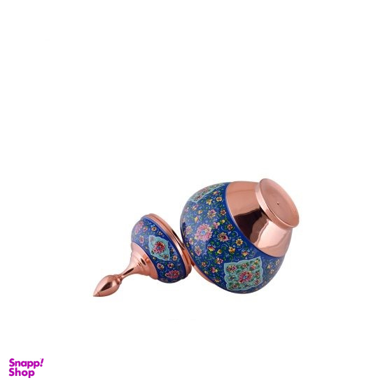 قندان سیبی مس و پرداز آقاجانی (Aghajani) سایز 30