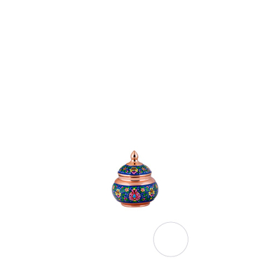 قندان مس و پرداز آقاجانی (Aghajani) سایز کوچک