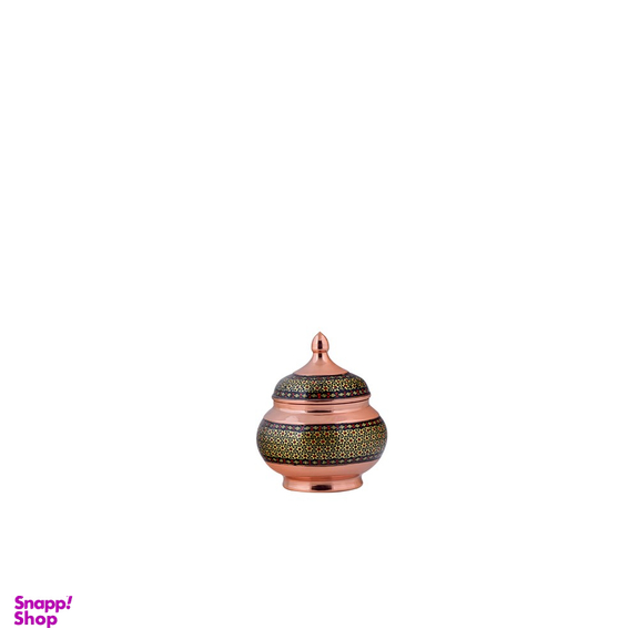 قندان مس و خاتم آقاجانی (Aghajani) سایز متوسط