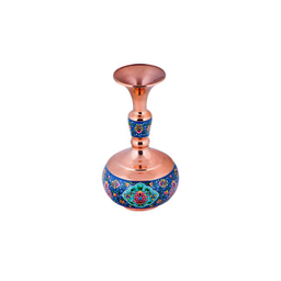 گلدان شلغمی 30 مس و پرداز آقاجانی (Aghajani)