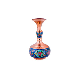 گلدان شلغمی 30 مس و پرداز آقاجانی (Aghajani)