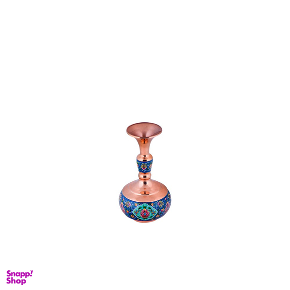 گلدان شلغمی 30 مس و پرداز آقاجانی (Aghajani)