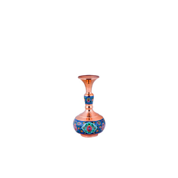 گلدان شلغمی 30 مس و پرداز آقاجانی (Aghajani)
