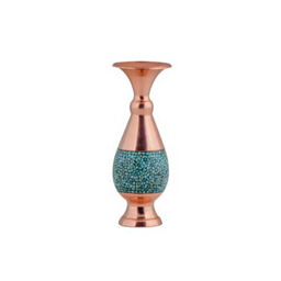 گلدان صراحی 16 فیروزه کوب آقاجانی (Aghajani)