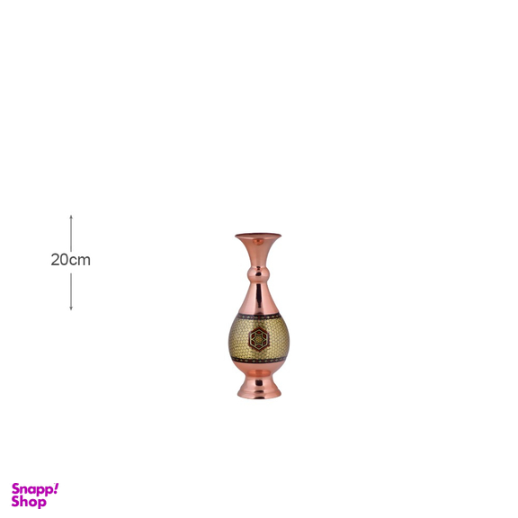 گلدان صراحی 20 خاتم ممتاز آقاجانی (Aghajani)