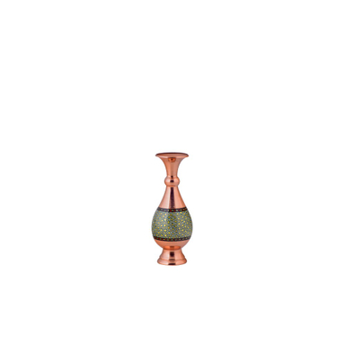گلدان صراحی 20 مس و خاتم آقاجانی (Aghajani)