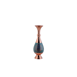 گلدان صراحی 30 فیروزه کوب ترنج آقاجانی (Aghajani)