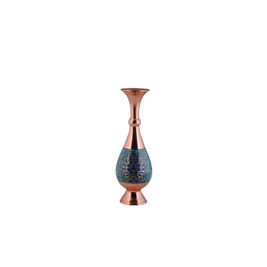 گلدان صراحی 30 فیروزه کوب ترنج آقاجانی (Aghajani)