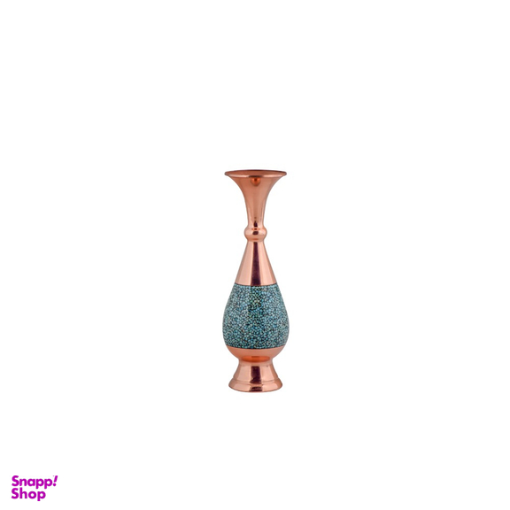 گلدان صراحی 30 فیروزه کوب آقاجانی (Aghajani)