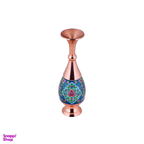 گلدان صراحی 30 مس و پرداز آقاجانی