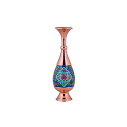 گلدان صراحی 30 مس و پرداز آقاجانی