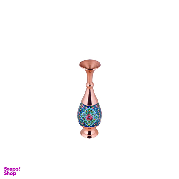 گلدان صراحی 30 مس و پرداز آقاجانی
