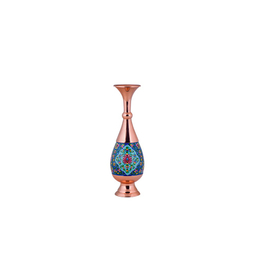 گلدان صراحی 30 مس و پرداز آقاجانی