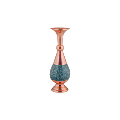 گلدان صراحی 40 فیروزه کوب آقاجانی (Aghajani)