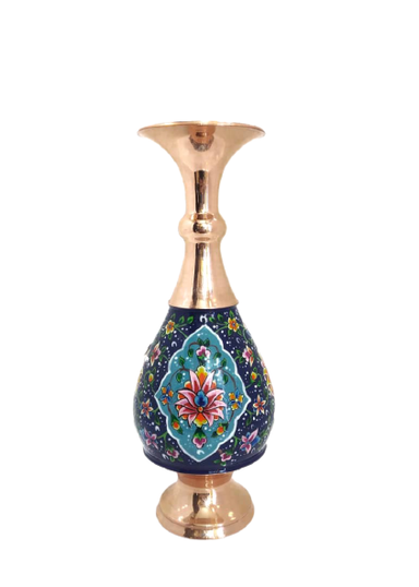 گلدان مس و پرداز کادوی ایرانی (Kadoirani)