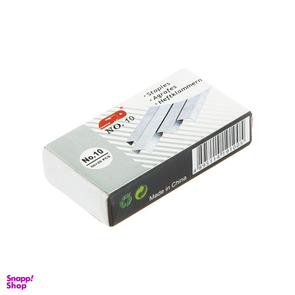 سوزن منگنه اس تی دی (S.T.D) رنگ سفید بسته 20 عددی