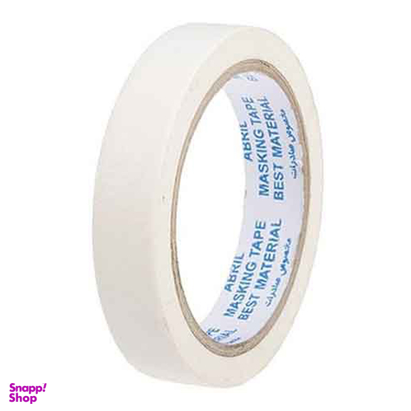 چسب نواری کاغذی آبریل (Abril) مدل 2 سانت بسته 180 عددی