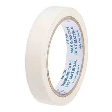 چسب نواری کاغذی آبریل (Abril) مدل 30یارد بسته 180 عددی