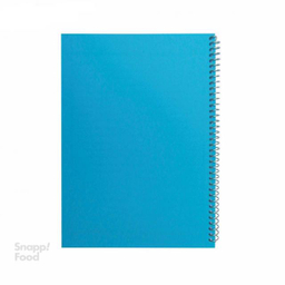 دفتر 80 برگ سیمی مدل جلد طلقی