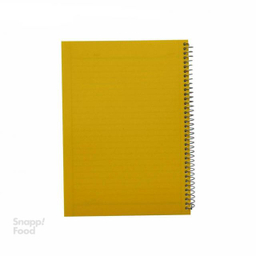 دفتر 80 برگ سیمی مدل جلد طلقی